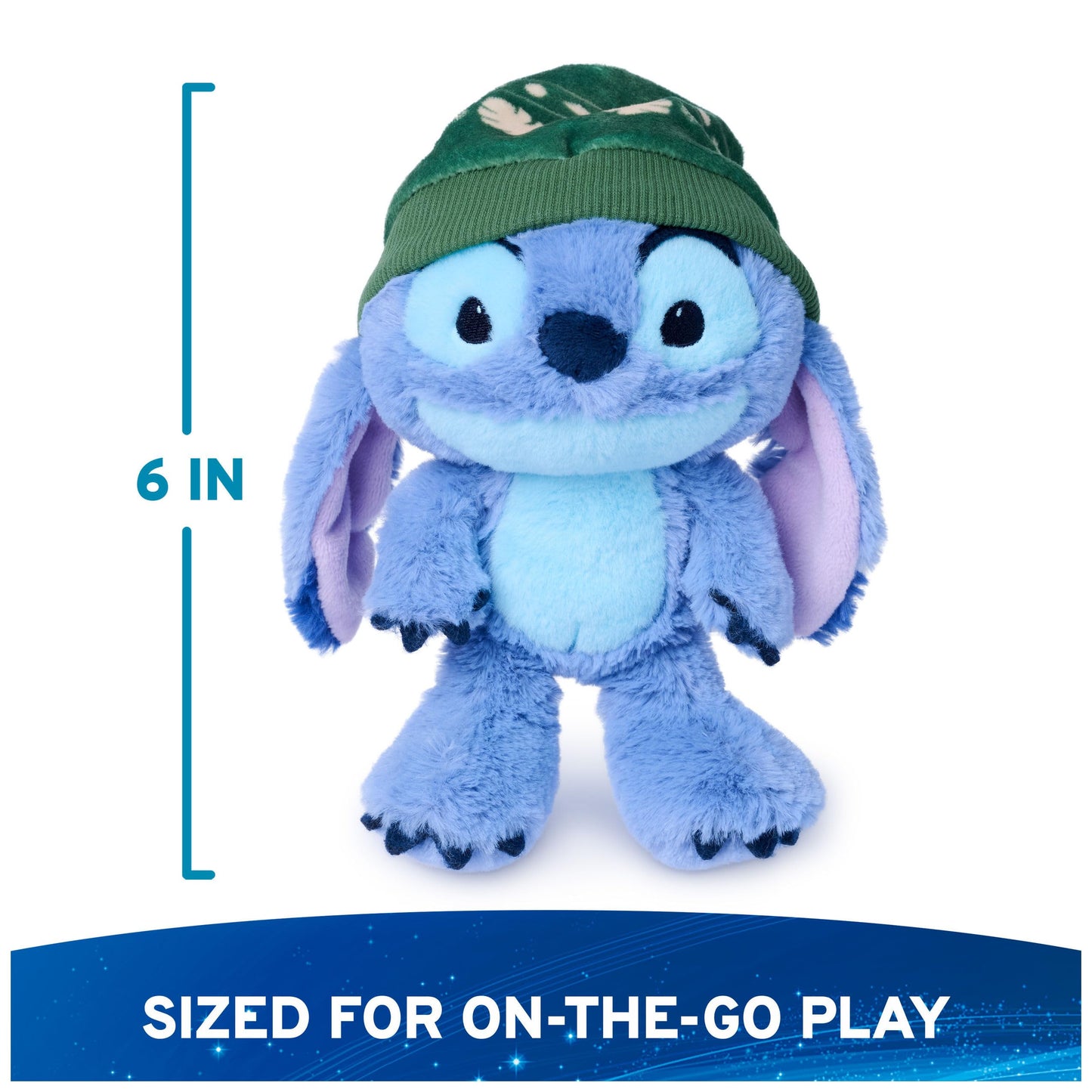 GUND Disney Stitch Kai Alien Plush Toy with Winter Outfit for Ages 1+