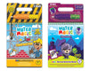 Scentco Water Magic - Patented Gourmet Scented Reusable Water Reveal Activity Books - No Mess, All Fun (Grape Kingdom and Construction)