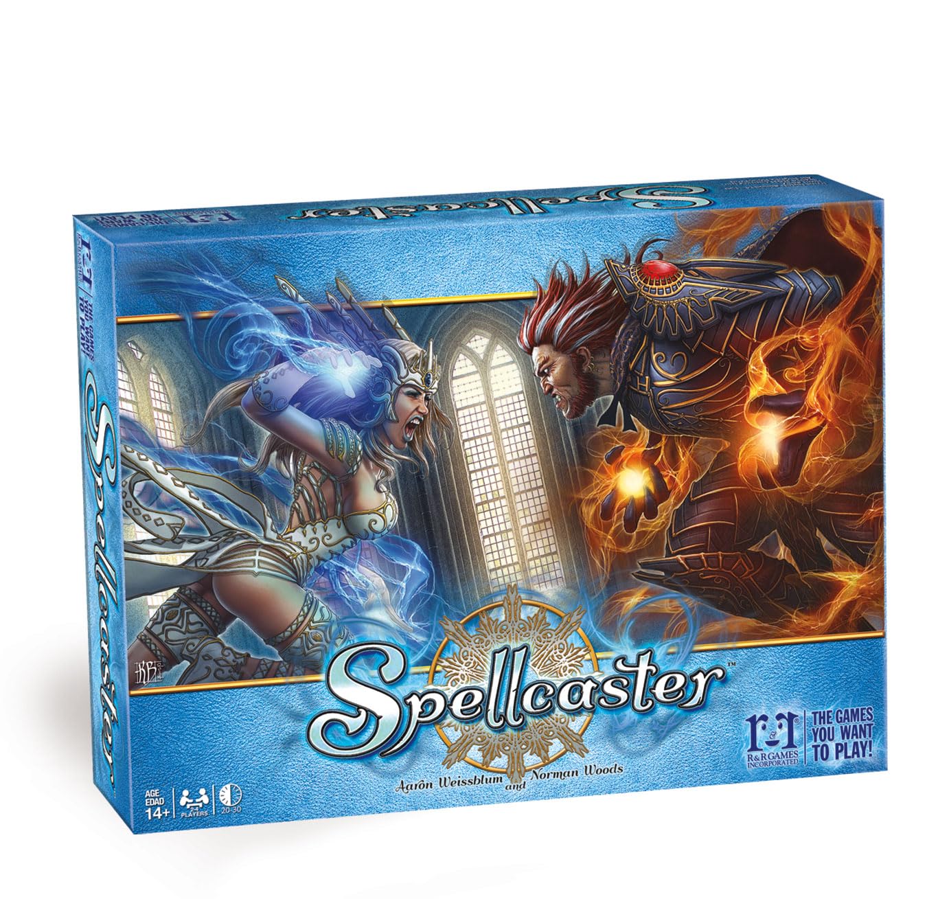R&R Games Spellcaster, Card Game for Adults and Kids, Games for Family Night