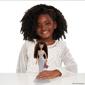 Naturalistas Fashion Pack 4-Piece Outfit and Accessories Set for 11.5-Inch Tall Naturalistas Dolls, Designed and Developed by Purpose Toys