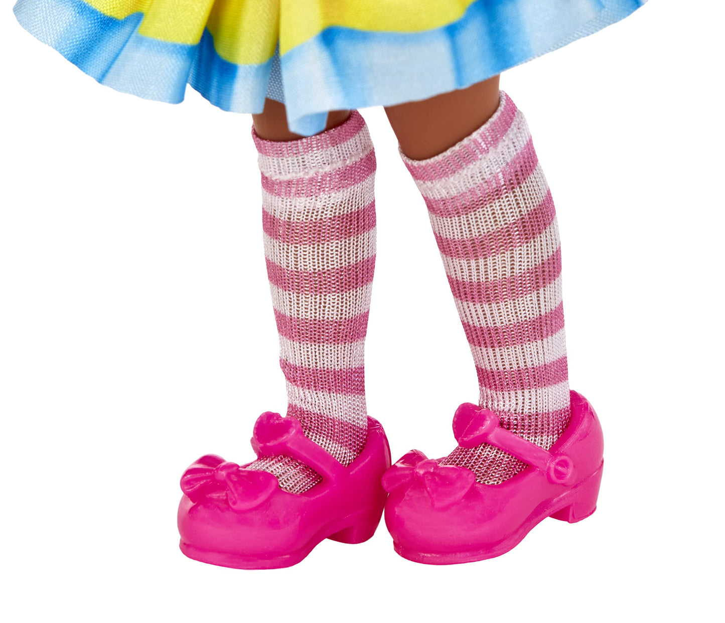 MGA Entertainment Dream Bella Little Candy Princess Jaylen, Lollipop Scented 5.5" Doll with Scratch 'N Sniff Tag, Long Pink Hair, Headband, Rainbow