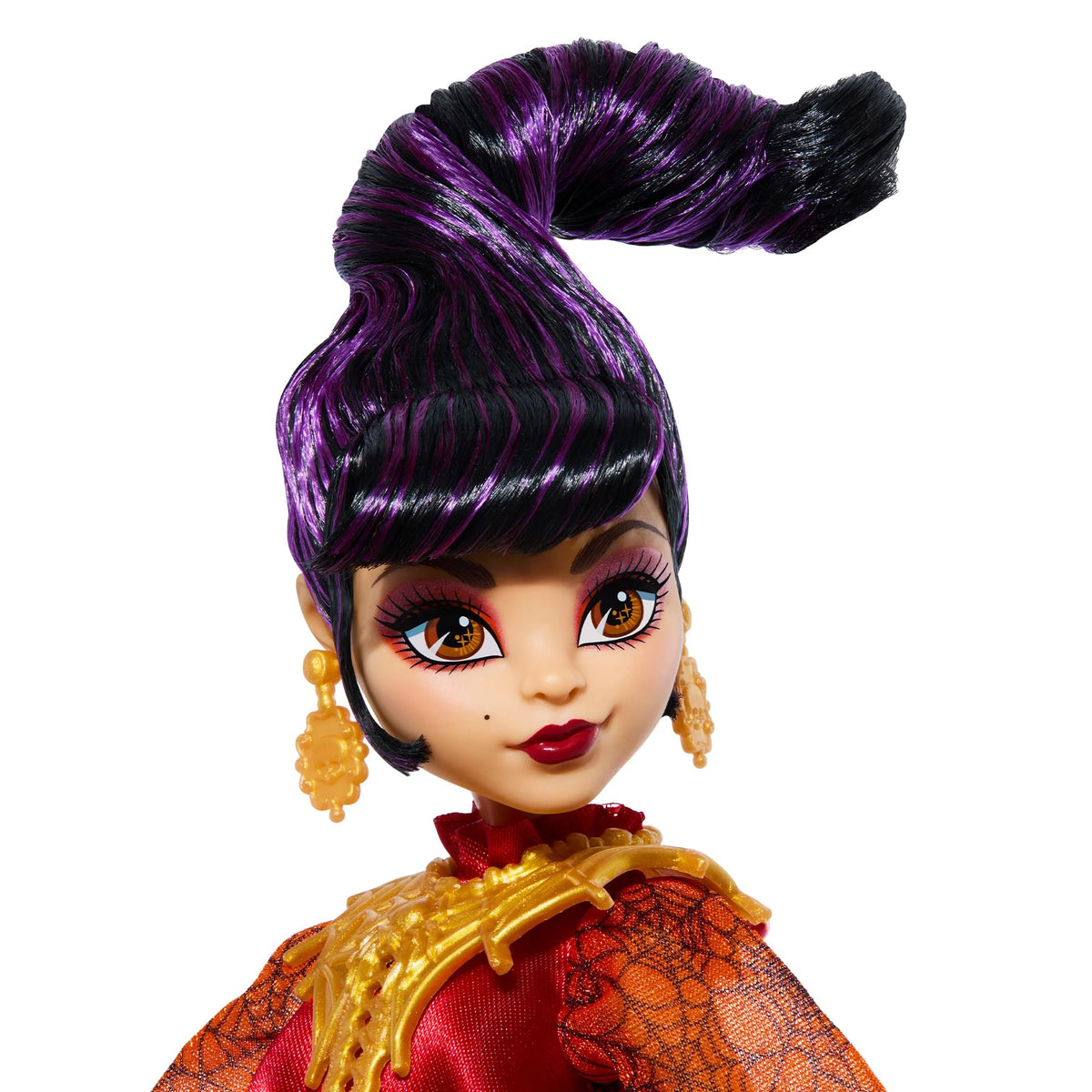 Monster High Skullector Hocus Pocus Dolls - Winifred, Mary, Sarah, and Binx Collectible Set with Articulated Figures, Witchy Dresses, Accessories, and