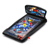 New Era Pinball Game Black - Interactive Tabletop or Floor Arcade Pinball Machine for Kids & Adults - LED Scoring, Lights & Sounds, Fast & Fun 3-Ball