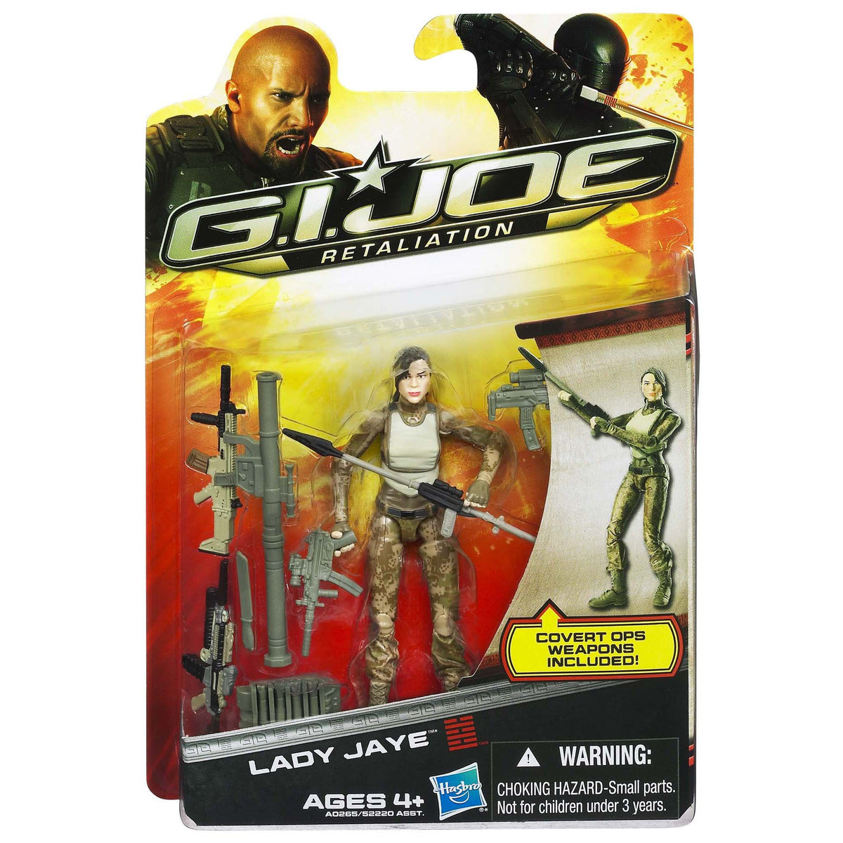 G.I. Joe Retaliation Lady Jaye Figure