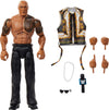 Mattel WWE Elite Action Figure & Accessories, Series #115 6-inch Collectible The Rock with 25 Articulation Points & Swappable Hands (Amazon Exclusive)