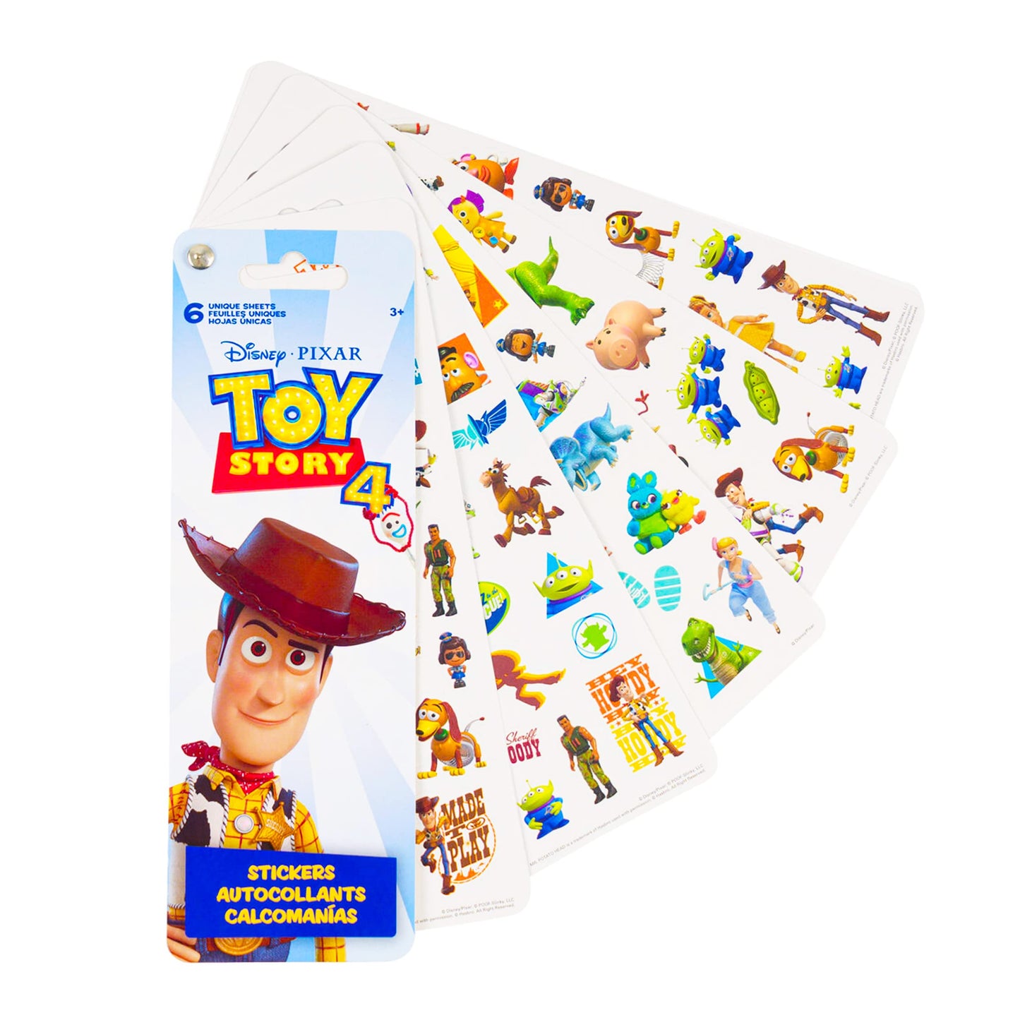 Toy Story Stickers Party Favors Pack - Bundle Includes 240 Toy Story Stickers with Bonus Mickey Mouse Stickers (12 Sticker Sheets, Toy Story Party