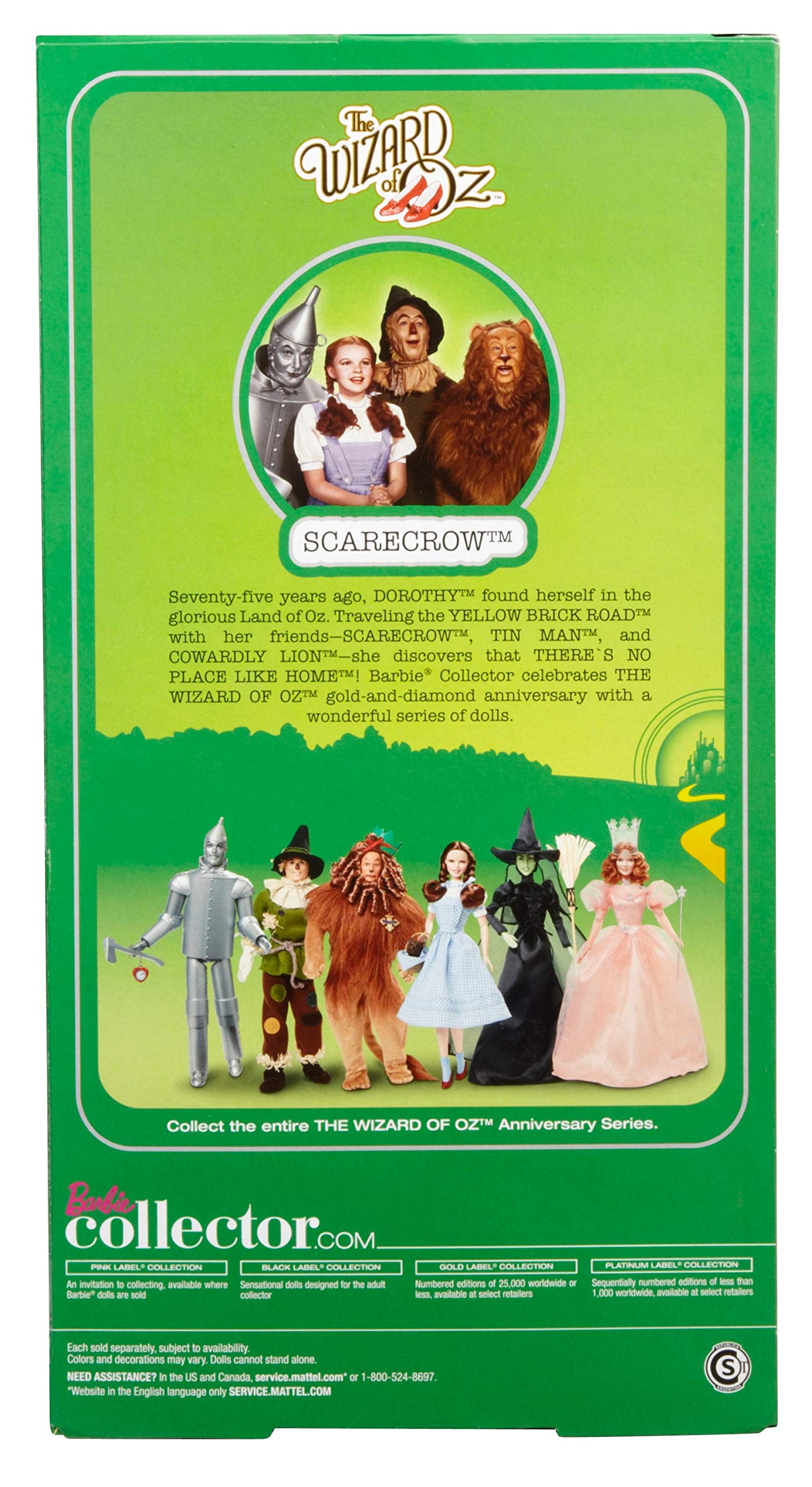 Barbie Collector Wizard of Oz Scarecrow Doll