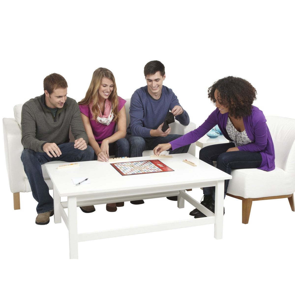Hasbro Scrabble Crossword Game with Power Tiles