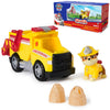 Paw Patrol Fire Rescue Rubble Fire Dump Truck Toy Vehicle Set