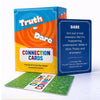 Mellow Minds Truth or Dare Card Game for Families, Couples & Friends - 100 Fun Conversation & Connection Cards for Game Night, Bonding, Parties & Road
