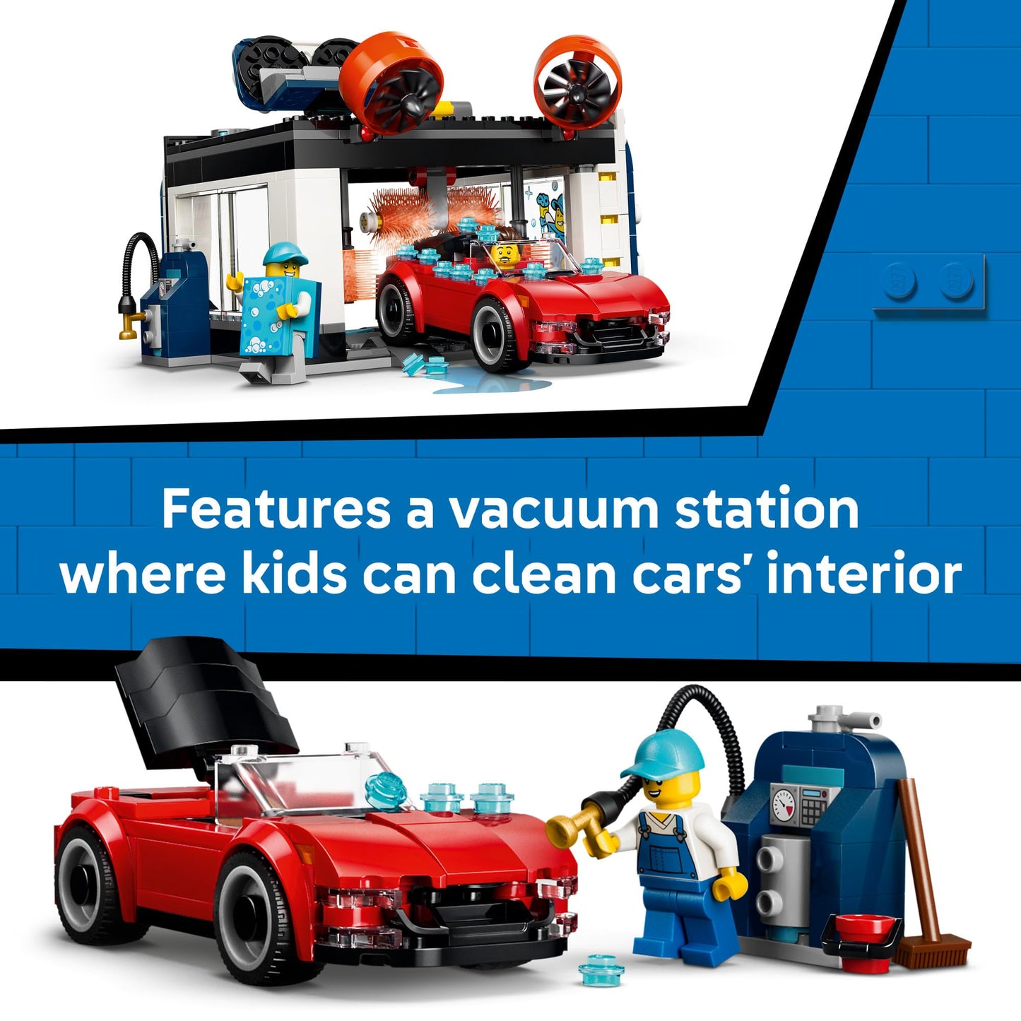 LEGO City Drive-Through Car Wash 60497