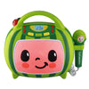 eKids Cocomelon Karaoke Machine, Portable Bluetooth Party Speaker with Microphone for Kids, Built-in Cocomelon Songs and Speaker with USB Port to Play