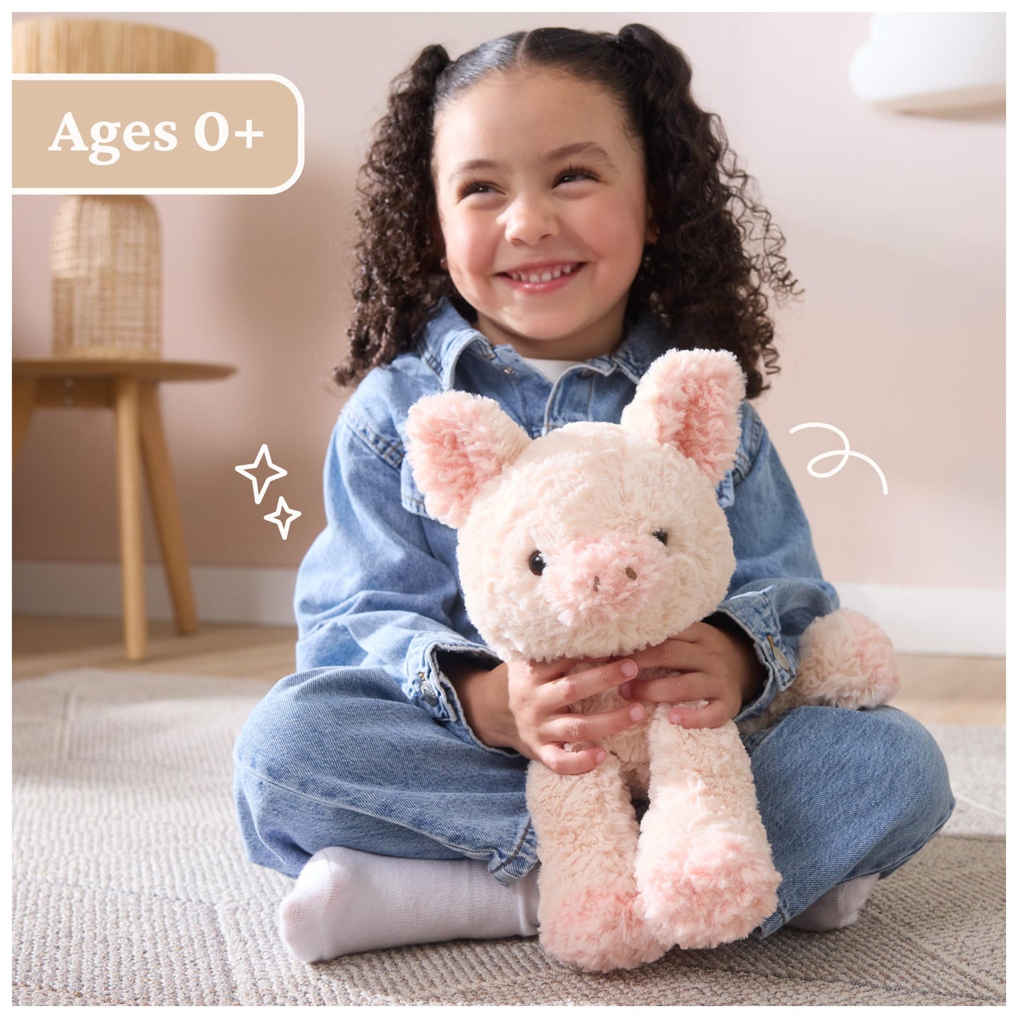 GUND Cozys Collection Pig Stuffed Animal 10-Inch Plush Toy for Ages 0+