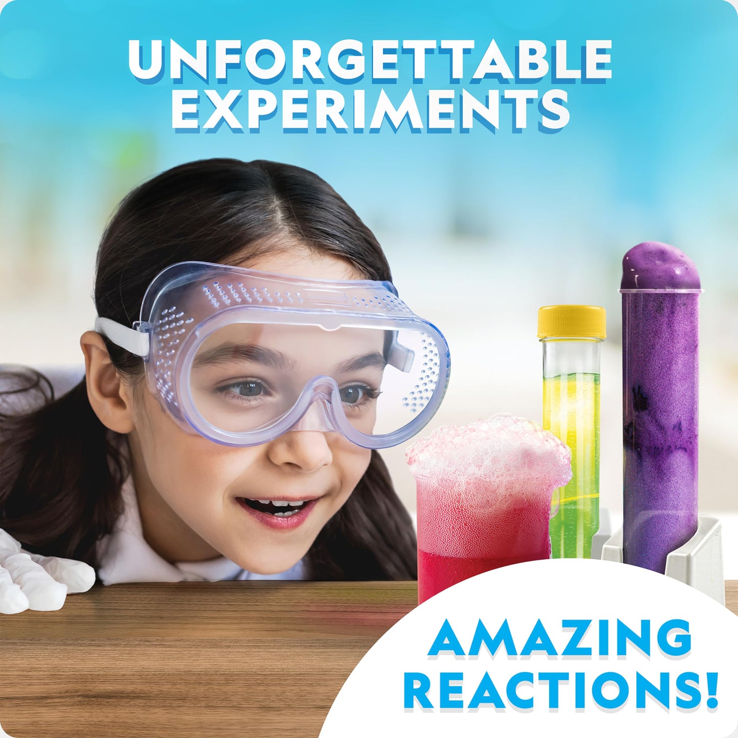 National Geographic Amazing Chemistry Set with 100+ Experiments Ages 8-12