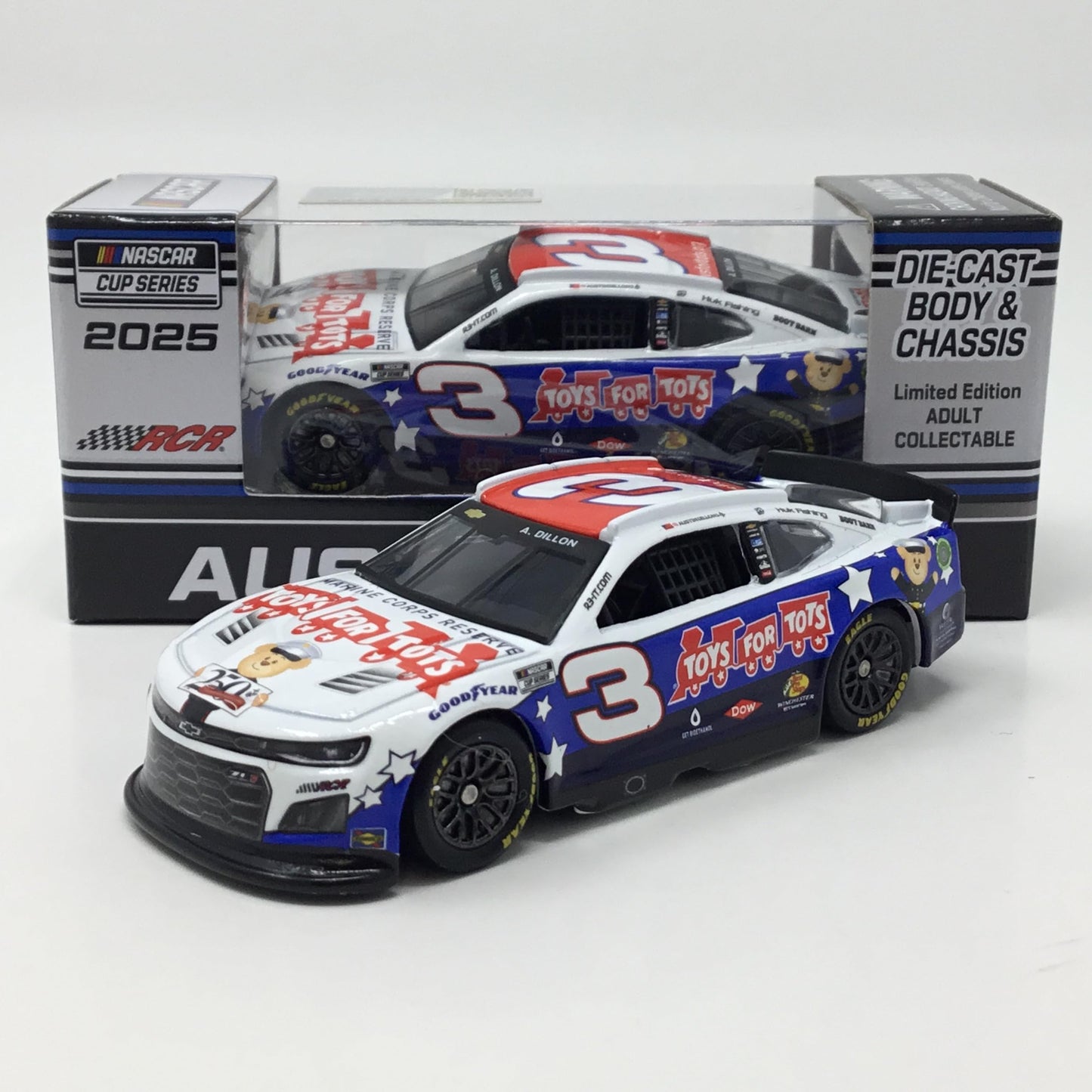 Austin Dillon 2025 Toys for Tots 1:64 Diecast