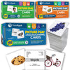 ThinkPsych 450 Thick Picture Cards for Autism Speech Therapy Materials - Flash Cards for Toddlers - Animals, Body Parts, Emotions, Food, Vegetables