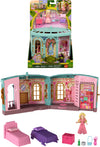 Mattel Universal Pictures’ Wicked So Popular Dorm Small Doll Playset with 3 Play Spaces & 9 Accessories, Inspired by the Movie