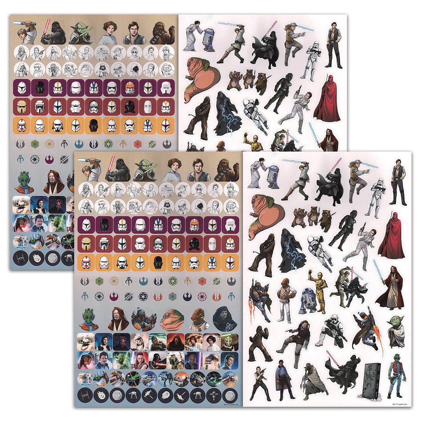 Star Wars Stickers ~ Over 300 Stickers
