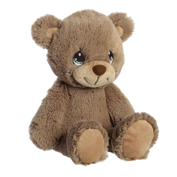 Aurora® Adorable Precious Moments™ Barley Bear Stuffed Animal - Heartwarming Toy for Comforting Children - for Sentimental Gifts, Birthdays,