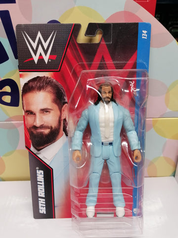 Mattel WWE Basic Action Figure, Seth Rollins, Posable 6-inch Collectible for Ages 6 Years Old & Up