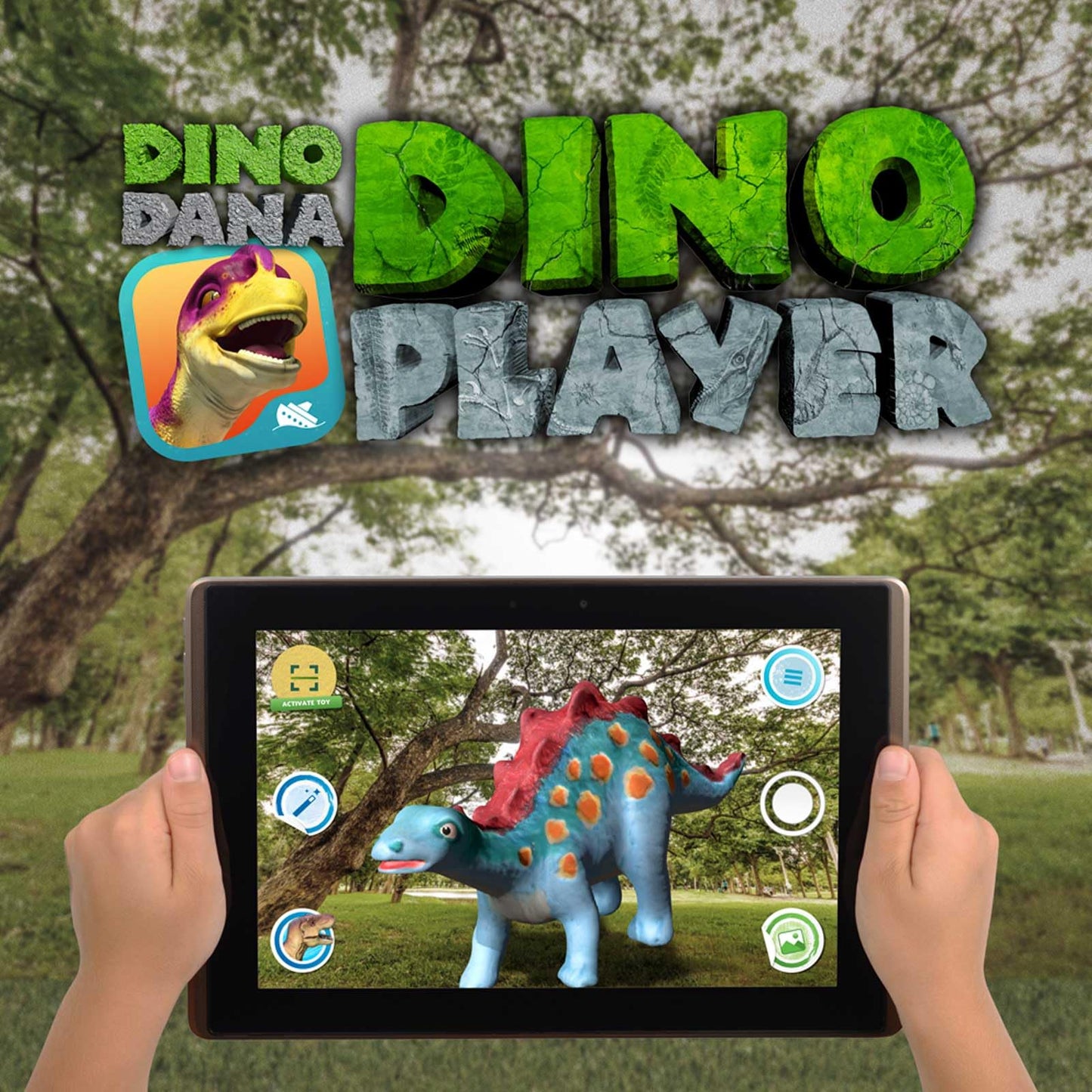 Safari Ltd. Dino Dana Baby Quetzalcoatlus in Egg Figurine - 4.5" Dinosaur Egg - Educational Toy for Boys, Girls and Kids Ages 3+
