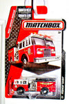 MATCHBOX 2015 RELEASE PIERCE DASH FIRE TRUCK DIE-CAST