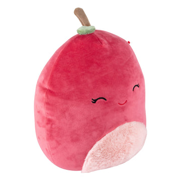 Squishmallows Original 10-Inch Red Cherry Plush - Official Jazwares Fruit Plush Toy - Soft & Squishy Stuffed Animal - Collectible Summer for Kids