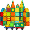CuteTiger Mangetic Tiles, 100PCS Magnet Building Toys, Magnetic Building Set for Kids, Stacking Blocks, Perfect STEM Toys Gift for Boys and Girls