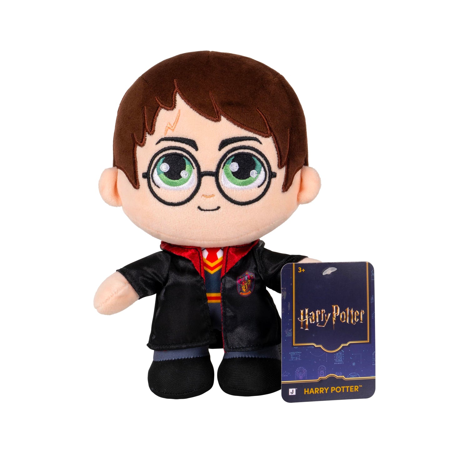 Jazwares Warner Bros. Discovery Harry Potter 8-Inch Plush - Super-Soft and Huggable Plush Toy - Official Licensed Plush - All Ages