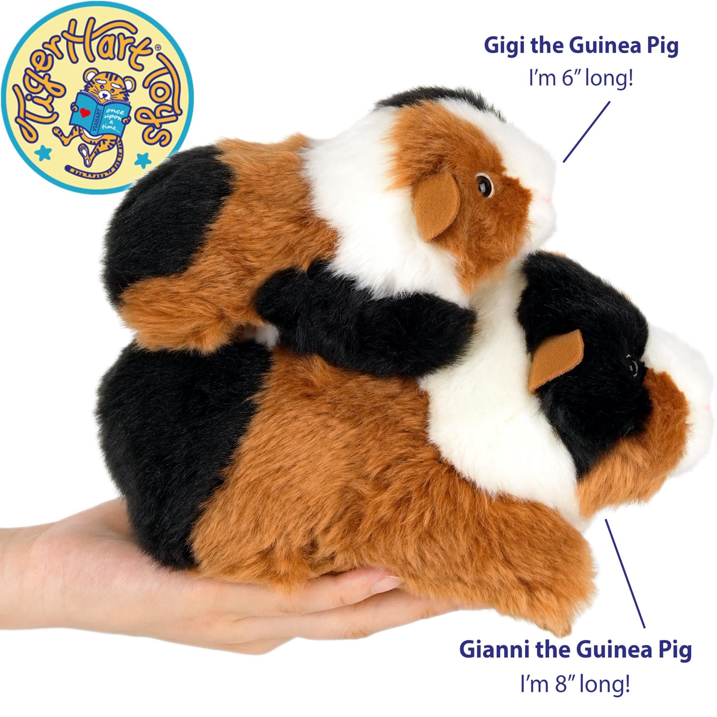 TigerHart Gianni The Guinea Pig - 9 Inch Stuffed Animal Plush