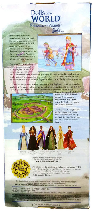 Mattel Barbie Dolls of the World Princess Collection - Princess of the Vikings 2003 Collector Edition