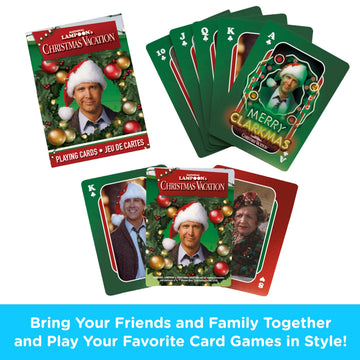 AQUARIUS Christmas Vacation Playing Cards - Christmas Vacation Themed Deck of Cards for Your Favorite Card Games - Officially Licensed National