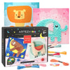Arteza Kids String Art Kit - Set of 5 Animal Designs with Plastic Pushpins & Display Stands, DIY Craft Kit for Kids Art Projects and Activities
