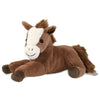 DolliBu Laying Brown Horse Stuffed Animal - Soft Huggable Brown Horse, Adorable Playtime Horse Plush Toy, Cute Farm Life Cuddle Gifts, Super Soft