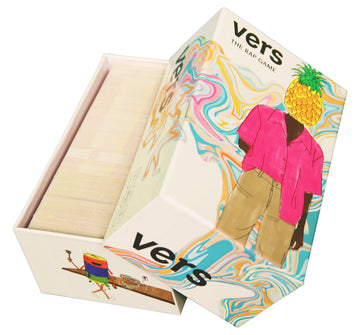 Spatch Games Vers: The Rap Game - Party Game for Freestyle Rap Lovers, College Parties, and Creative Young Adults