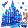 NVHH Magnetic Tiles Kids Toys for 3 4 5 6 7 8+ Year Old Boys Girls Toys Castle Princess Magnetic Building Blocks Educational Toddler Gifts Toy Age 2-4