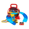 Disney Junior Mickey Mouse Stow ’n Go Garage, Figure and Vehicle Playset, Kids Toys for Ages 3 Up by Just Play