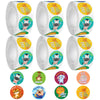 Decorwell 3000PCS Reward Stickers for Kids, 1 Inch Good Job Stickers Bulk 8 Animal Patterns, Classroom Incentive Stickers for Teachers, Party Favors