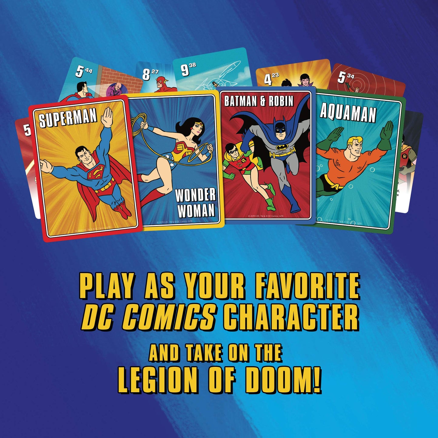 Cryptozoic Entertainment Challenge of The Superfriends Card Game, Multi-Colored