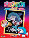Sequin Art Red, Dolphin, Sparkling Arts and Crafts Picture Kit, Creative Crafts