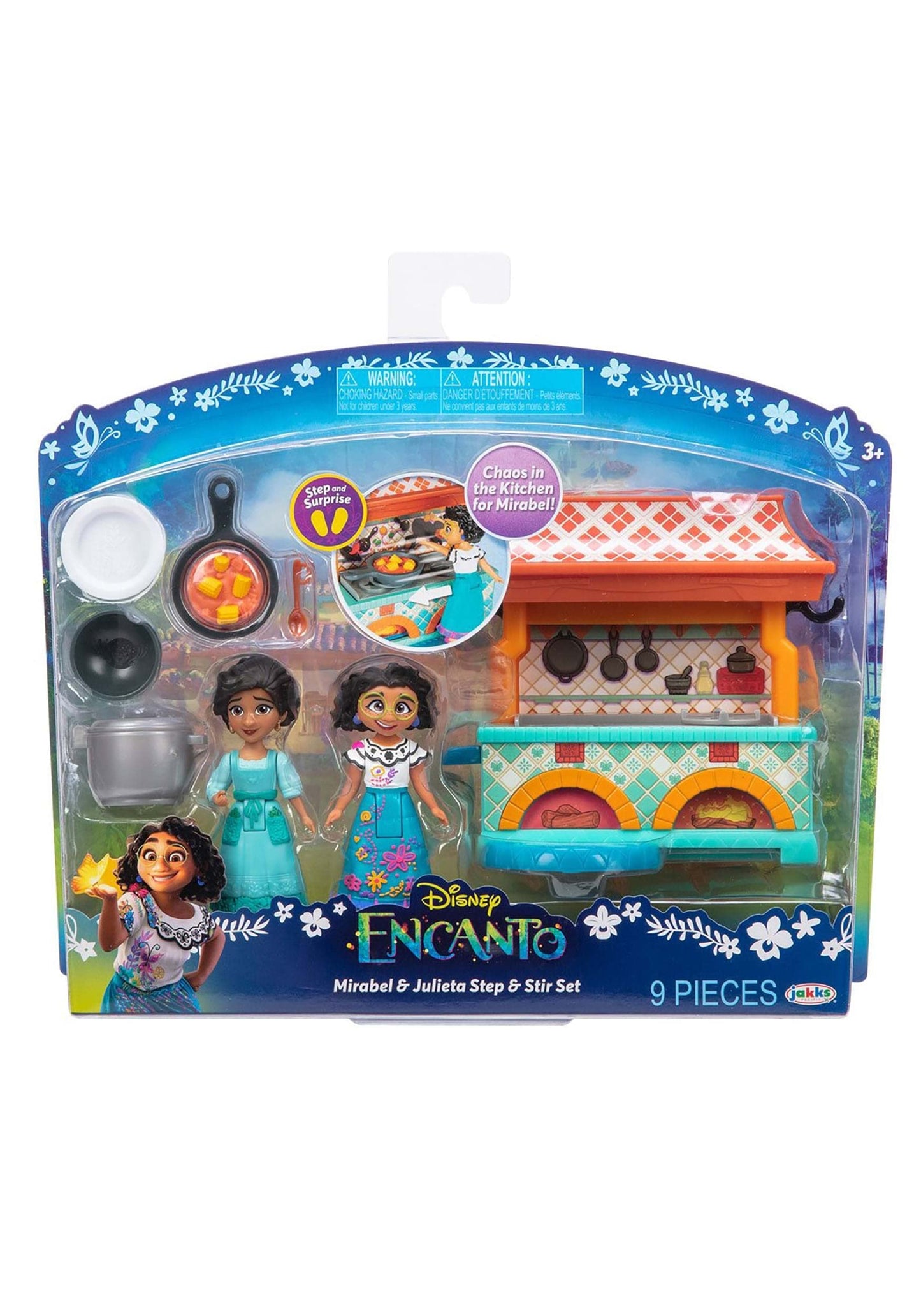 Disney Encanto Mirabel Doll Figure in Julieta's Kitchen Playset - Includes Pots & Pans