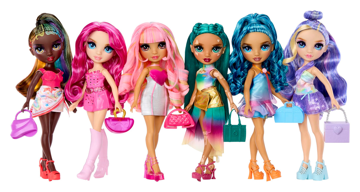 Rainbow High My Fashion Style Iris, Rainbow 11" Fashion Doll with Statement Outfit, Stylish Handbag, Great Toy Gift for Girls Kids Ages 4-12 Years