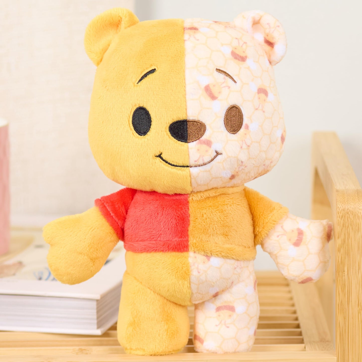 HAPPY HAUL Disney Winnie the Pooh Remix’d Plush, Character Collectible Toy