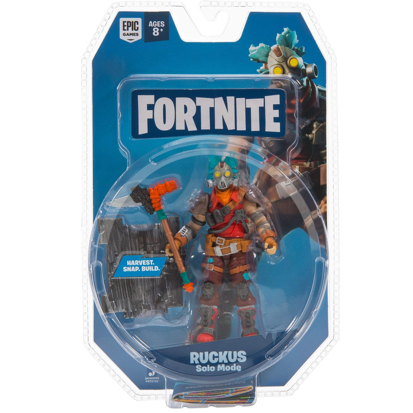 Jazwares Fortnite Solo Mode Core Figure Pack, Ruckus