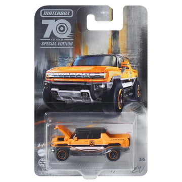 Matchbox 70th Anniversary Themed Movable Parts 1:64 Toy Vehicle for Kids Ages 3 and Up Various Models