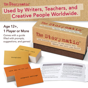 Storymatic Classic - Creative Writing Prompts and Story Games - Storyteller Cards - Teacher Tool