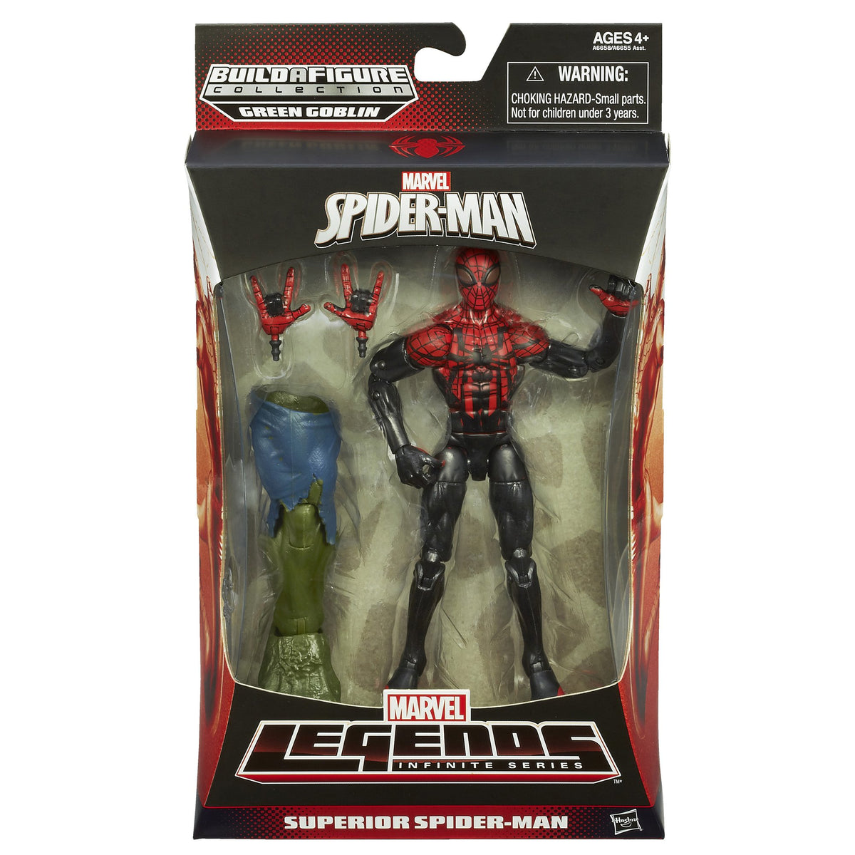 Spider-Man Marvel The Amazing 2 Marvel Legends Infinite Series Superior Figure 6 Inches