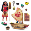 Disney Store Official Moana Doll Play Set for Girls - Includes Pua and HEI HEI, & Other Doll Accessories - Disney Princess Classic Toys - Authentic