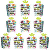 Big Dot of Happiness Through the Decades - Table Decorations - 50s, 60s, 70s, 80s, and 90s Party Fold and Flare Centerpieces - 10 Count