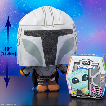 Star Wars™ Doorables Puffables Plush - Star Wars: THE Mandalorian™, 10-inch Collectible Plush Featuring Glitter Eyes, Styles May Vary, Kids Toys for